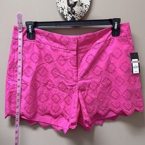 Crown and Ivy, size 12, eyelet shorts